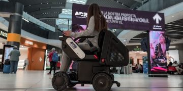 Launch of WHILL autonomous-driving at Rome Fiumicino Airport
seats for people who have mobility issues