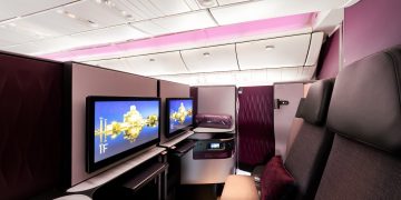 In seconds, discover Qatar Airways Qsuites prize presence.
using this software