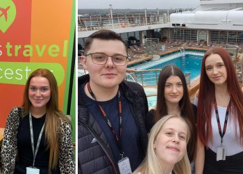 Spires Travel owner praises apprentice after entrusting her
to run shop