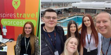 Spires Travel owner praises apprentice after entrusting her
to run shop