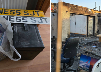 After a few small treasures, the company reunited with the organization.
devastating flames