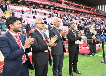 Launch campaign to promote Island FC at Liverpool FC
hospitality