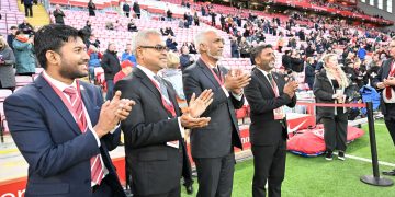 Launch campaign to promote Island FC at Liverpool FC
hospitality