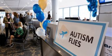 Bradley International Airport becomes second aircraft in U. S.
to been” Autism Double-Checked” certified