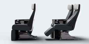 Tangerine and Sabeti Wain Aerospace showcase” Slouch”, a
innovative seats comfort program